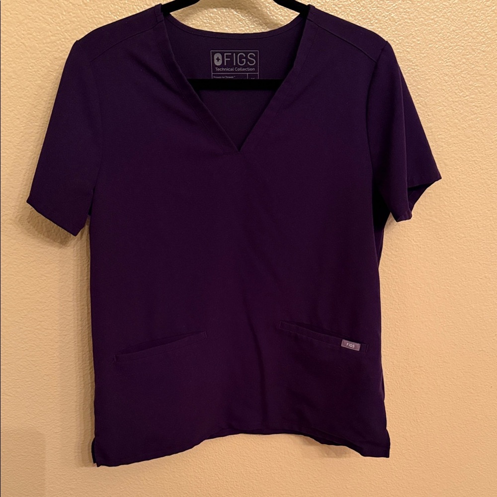FIGS Women's Purple Top
